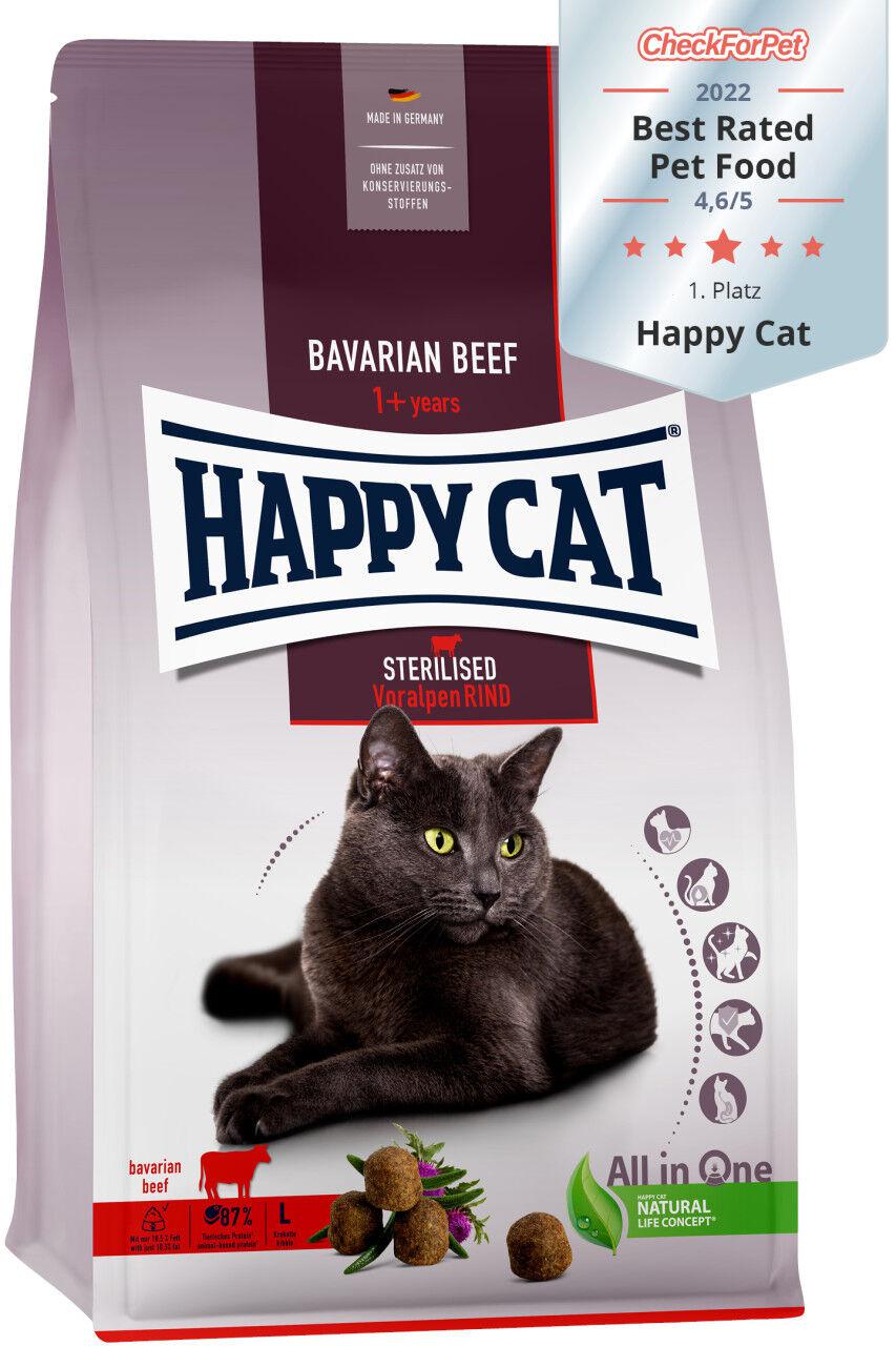 Happy Cat Sterilised Adult Bavarian Beef