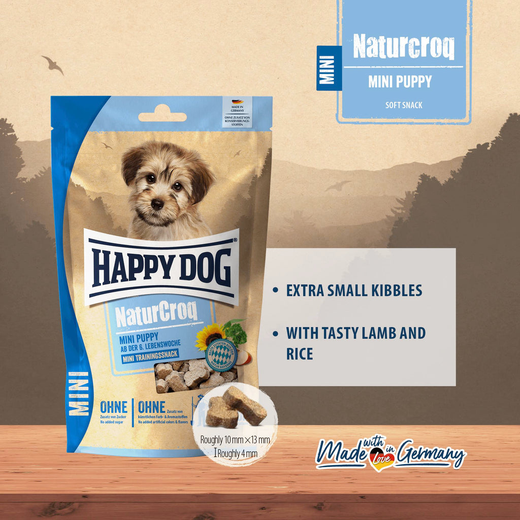 Happy Dog Naturcroq Mini Puppy Training Snack