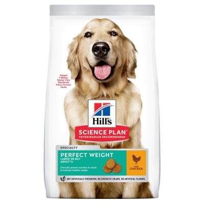 Hill's Science Plan Perfect Weight, Large Breed, Adult 1+, Dry Food with Chicken
