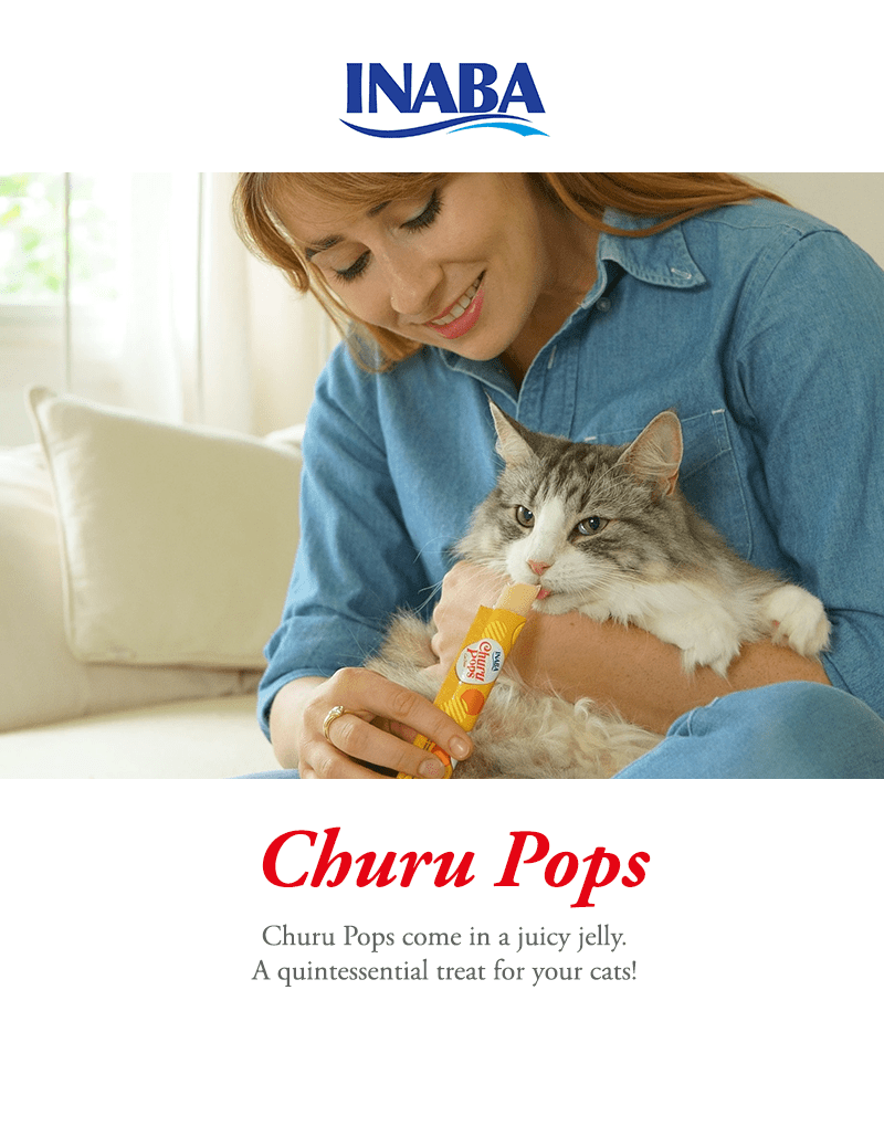 INABA Churu Pops Tuna Recipe (4 Tubes)