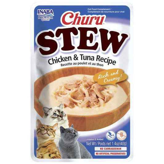 INABA Churu Stew Chicken & Tuna Recipe 40G