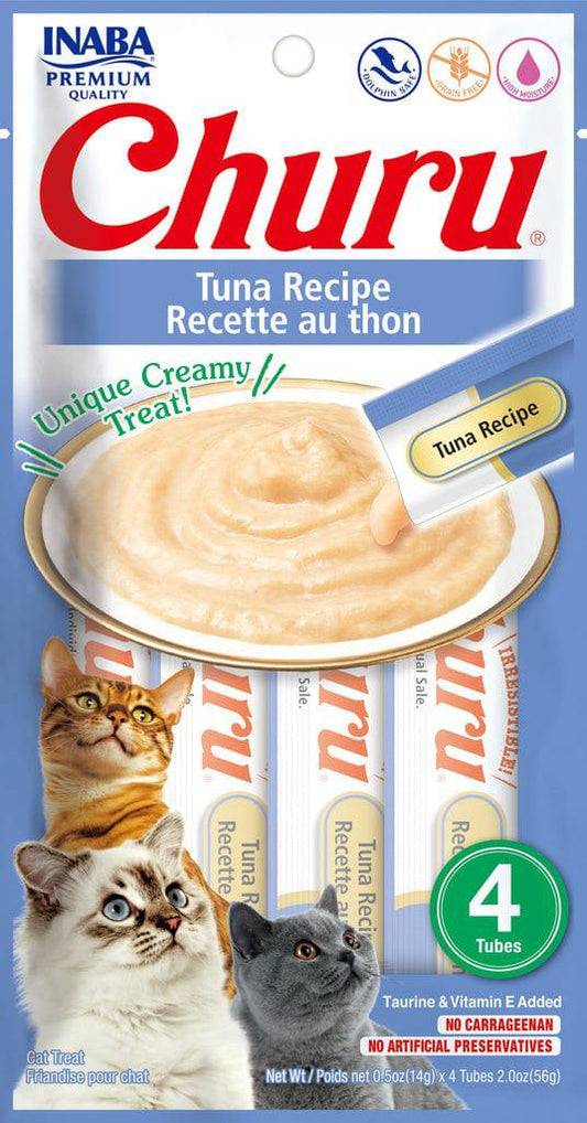 INABA Churu Tuna Recipe (4 Tubes)