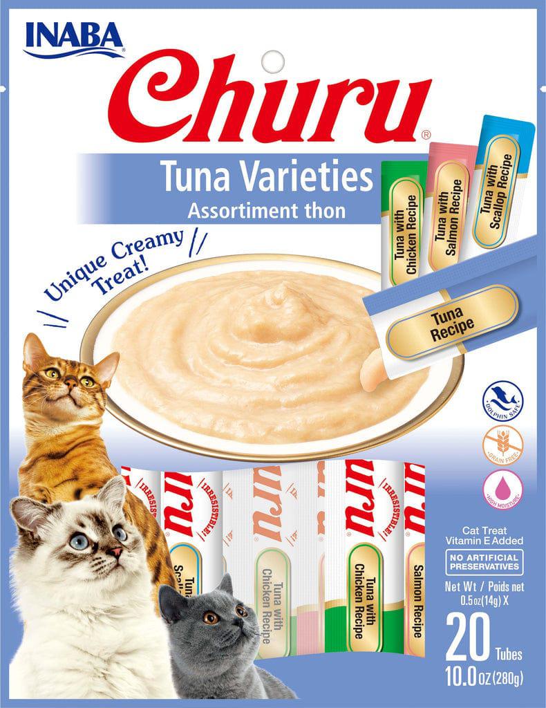 INABA Churu Tuna Varieties Assortment (20 Tubes)