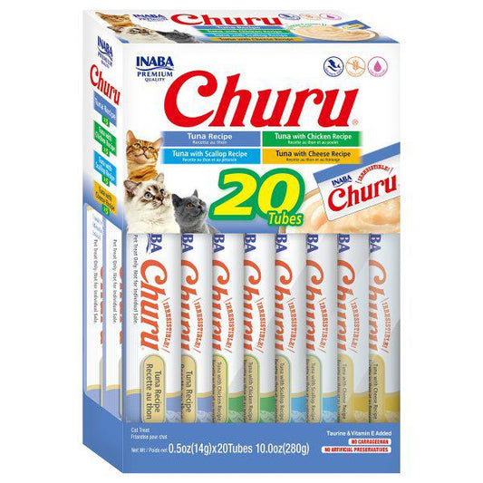 INABA Churu Tuna Variety (20 Tubes)
