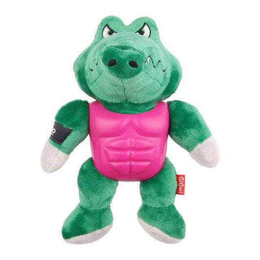 Im Hero Armor Alligator TPR / Plush with Squeaker Dog Toy