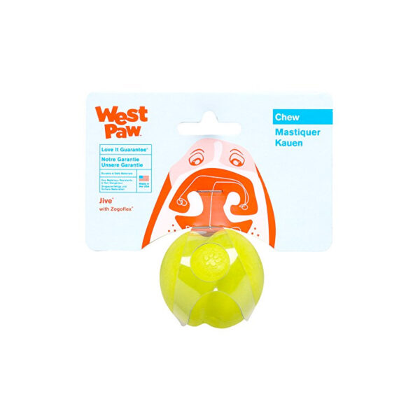 Westpaw Design Jive Dog Ball LARGE (Green)