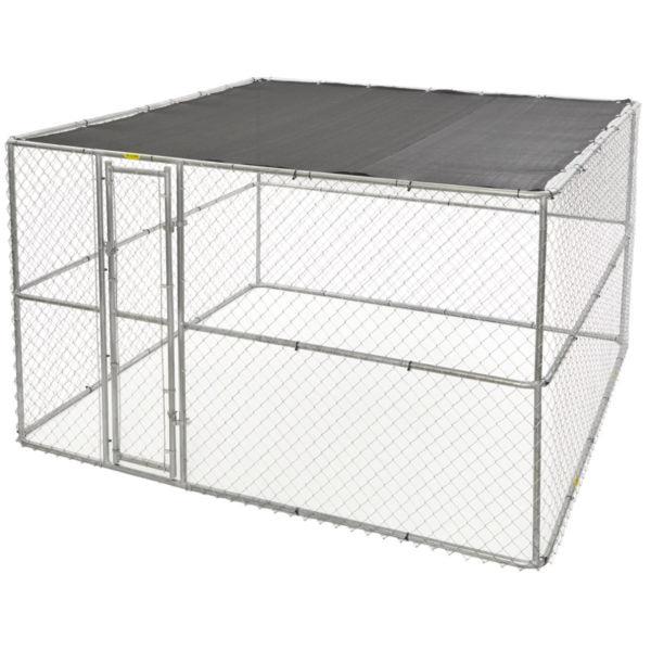 K9 Extra-Large Steel Chain Link Portable Kennel