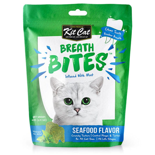 Kit Cat Breath Bites Seafoods Flavor 60g