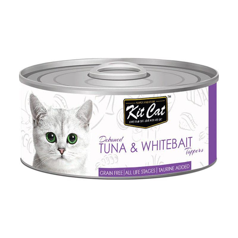 Kit Cat Deboned Tuna & Whitebait Toppers 80g