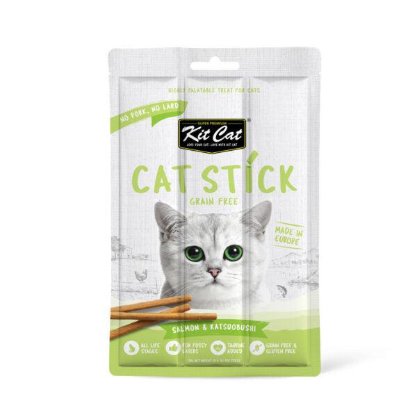 Kit Cat Grain Free Cat Stick Salmon & Katsuobushi 15g