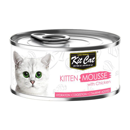 Kit Cat Kitten Mousse with Chicken 80g