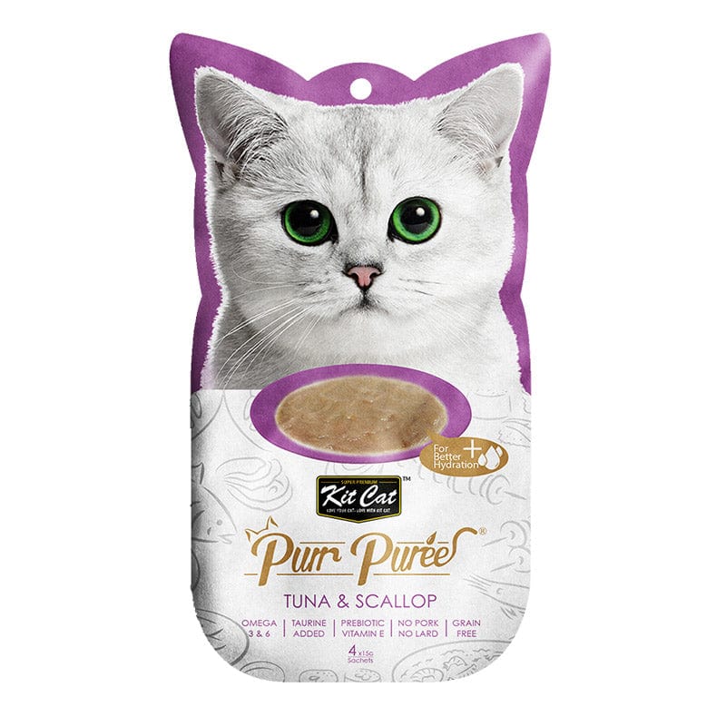 Kit Cat Purr Puree Tuna & Scallop