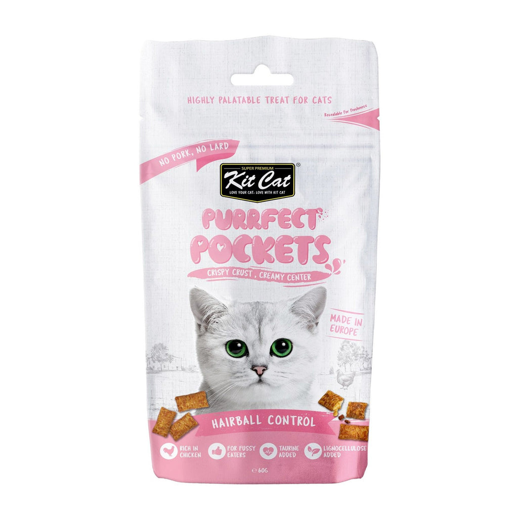 Kit Cat Purrfect Pockets Hairball Control 60g