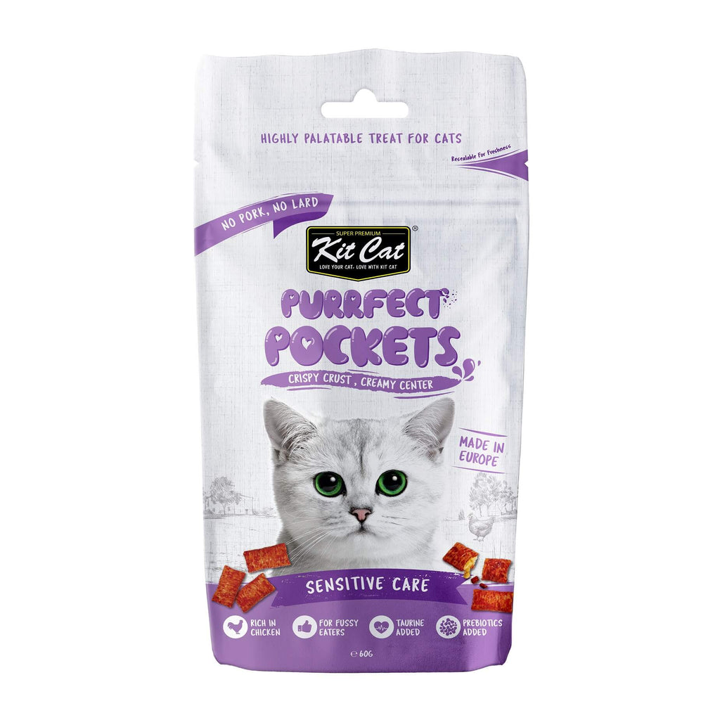 Kit Cat Purrfect Pockets Sensitive Care 60g