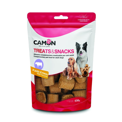 Camon Rollos Dog Biscuits with Beef (530g)