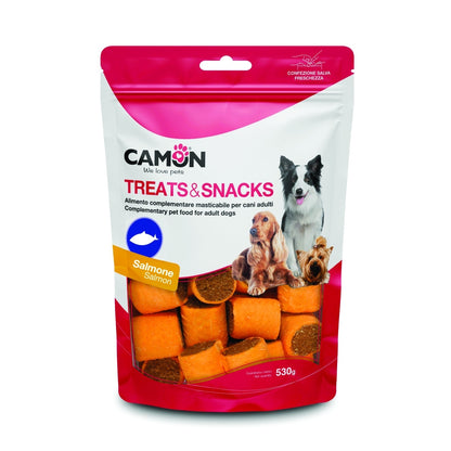 Camon Rollos Dog Biscuits with Salmon (530g)