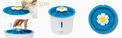 Flower Fountain with LED Nightlight