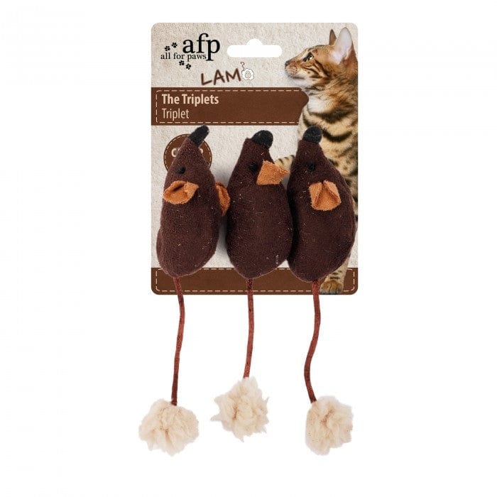 Lambswool The Triplets Brown