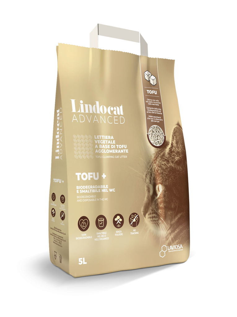 Lindocat Biodegradable Advanced Tofu Plus - 5L (Fragrance Free)
