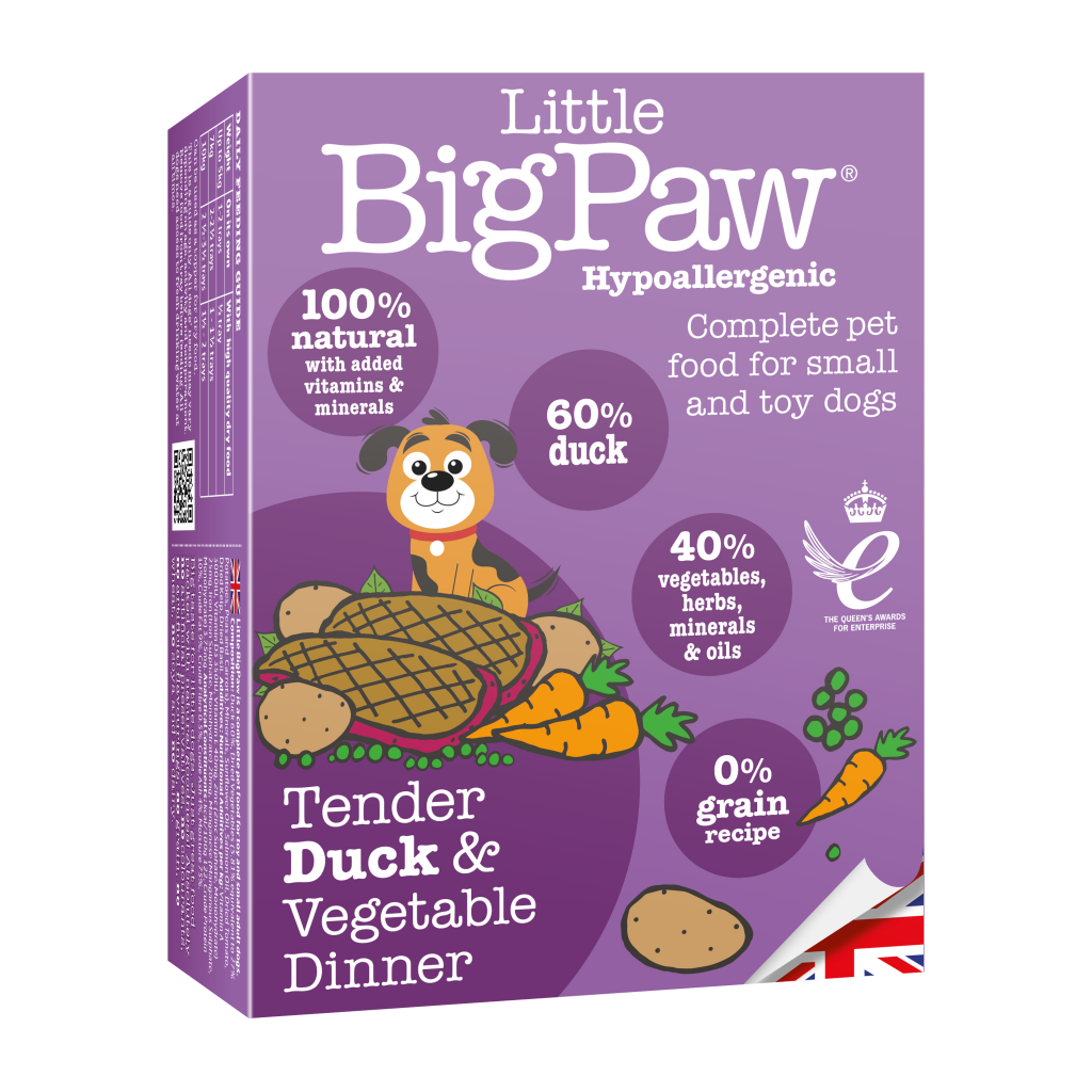 Little Big Paw Tender Duck & Vegetable Dinner, 150g