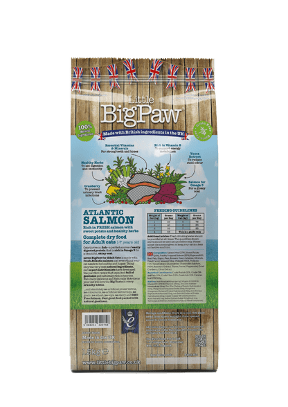 Little BigPaw Atlantic Salmon Complete Dry Food for Adult Cats