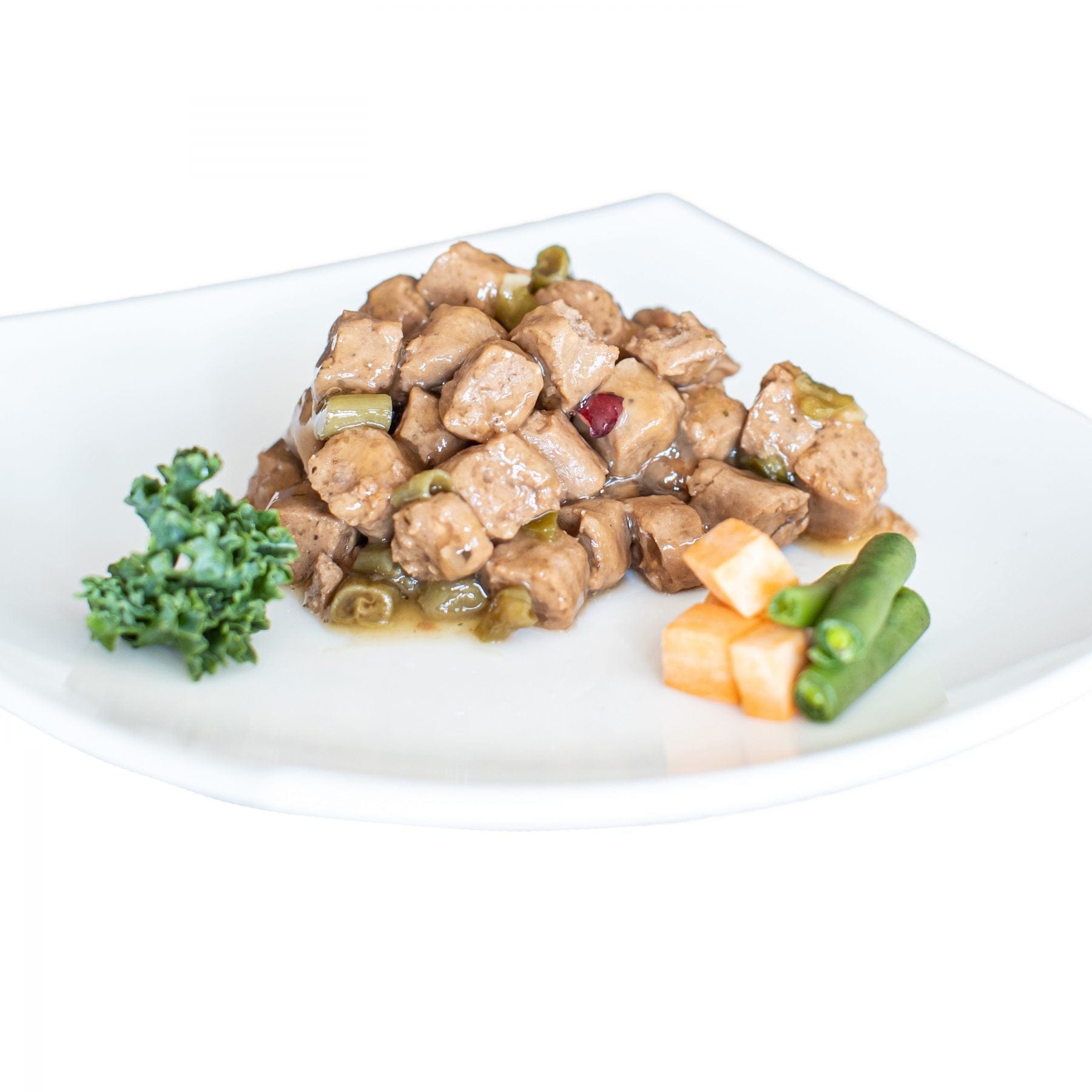 Little BigPaw Chicken with Green Beans, Mixed Peppers and Sweet Potato in a Rich Herb Gravy, 390g