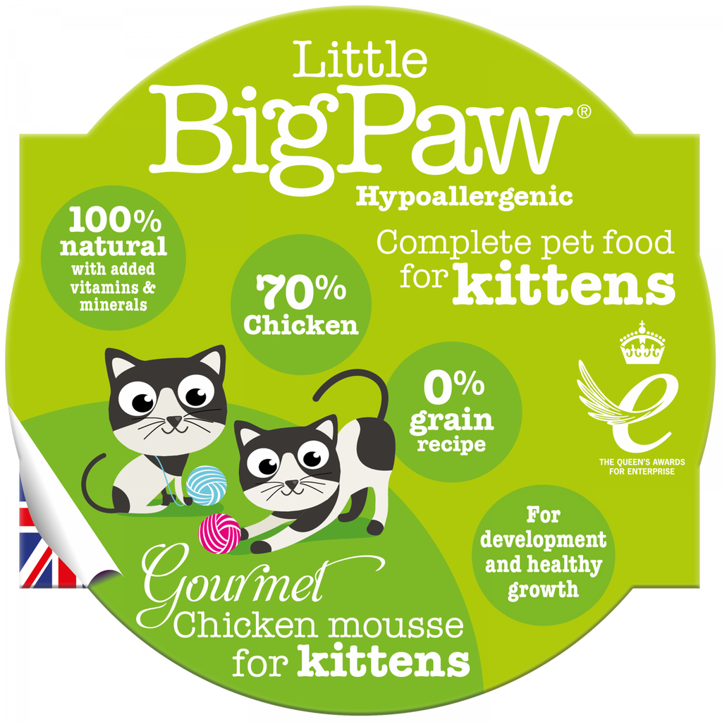 Little BigPaw Gourmet Chicken Mousse for Kittens, 85g