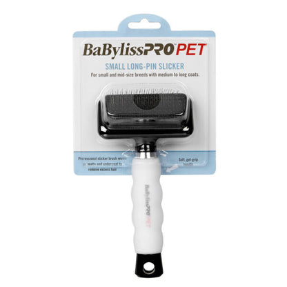 BaByliss PRO PET Long-Pin Slicker Dog Brush – Small