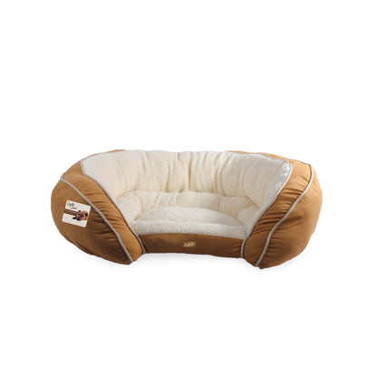 All For Paws  Luxury Lounge Bed Large Tan