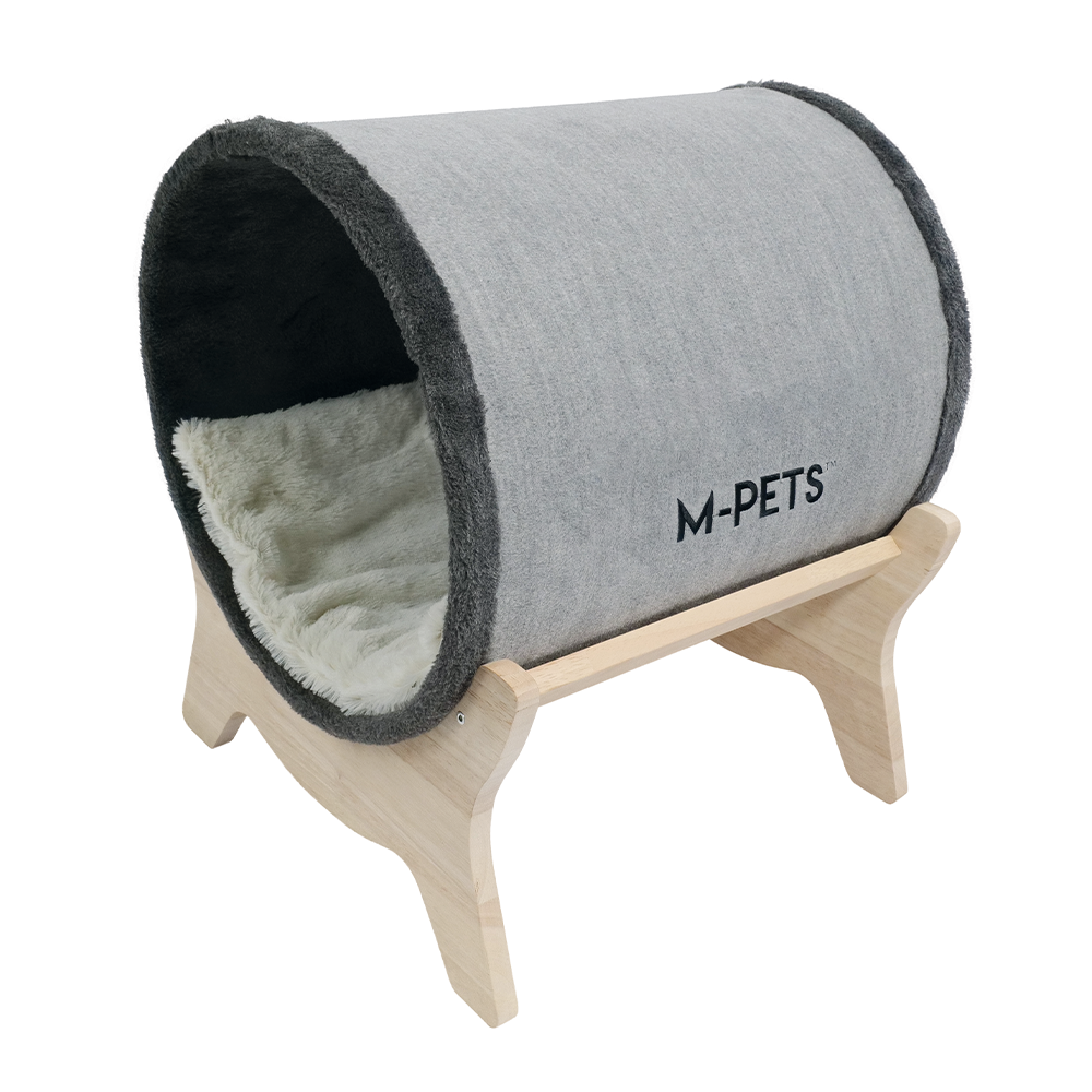 M-PETS Tunnel Elevated Cat Bed