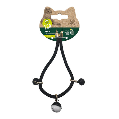 M-PETS Pixie Cat Eco Collar Black