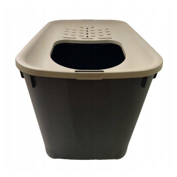 MICIA litter box for cats, Hop-In type with top entry (58x38x40cm)