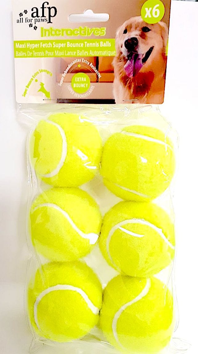 Maxi Fetch Super Bounce Tennis Ball 6 pcs