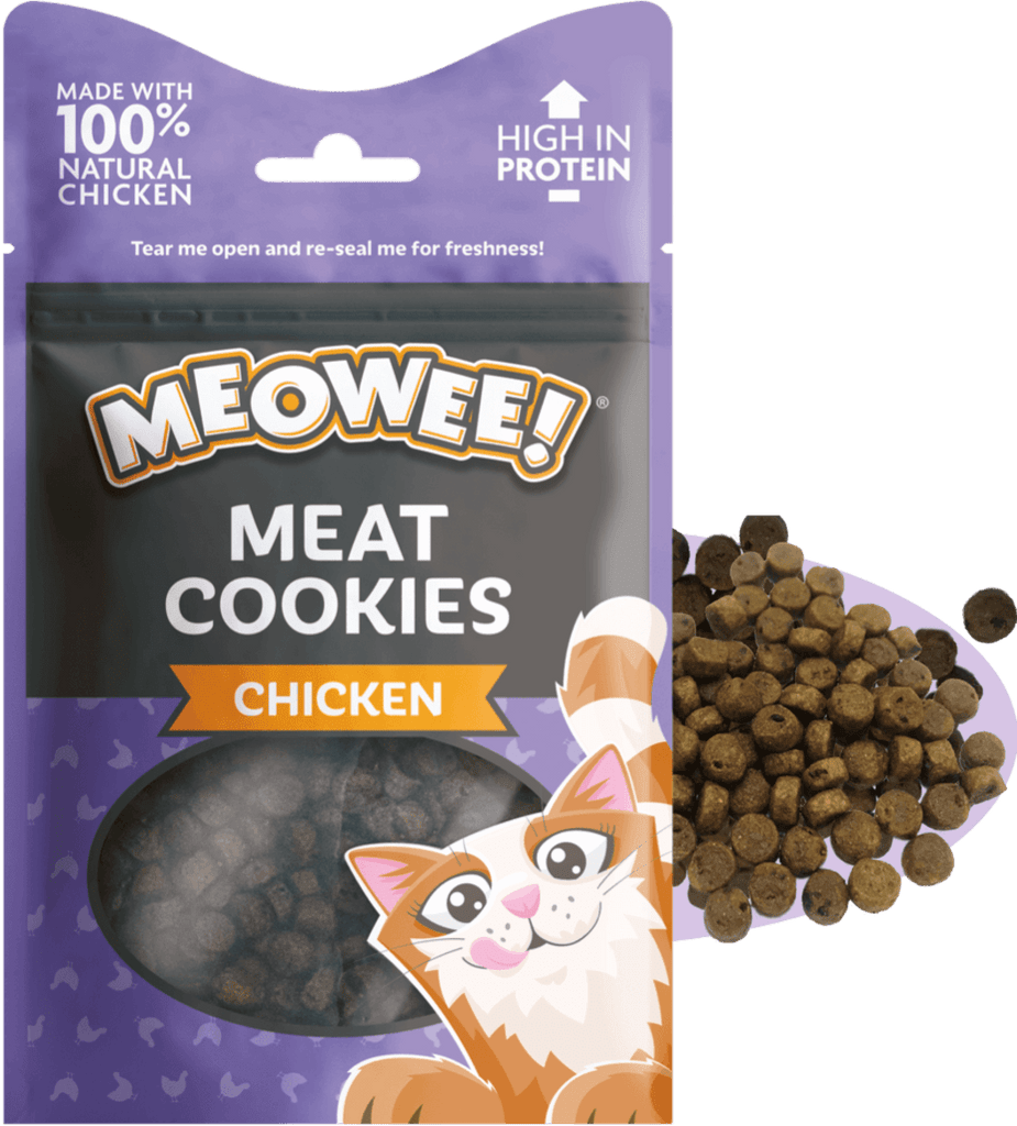 Meowee! Meat Cookies Chicken Cat Treats 40g