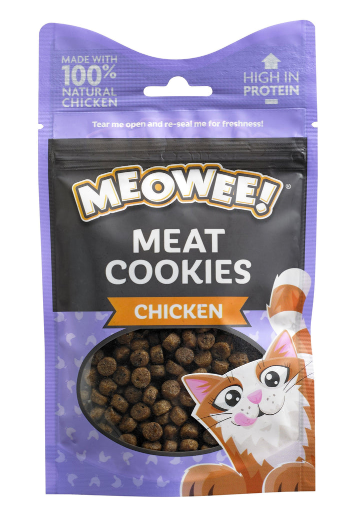 Meowee! Meat Cookies Chicken Cat Treats 40g