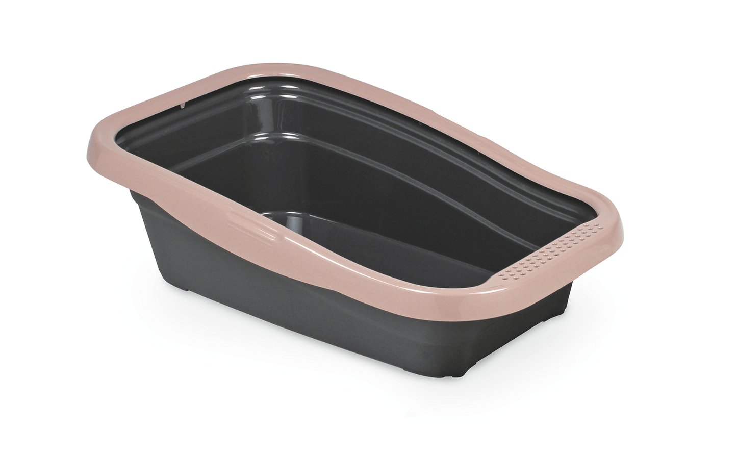 Nella Cat Litter Tray w/ Frame - Pink