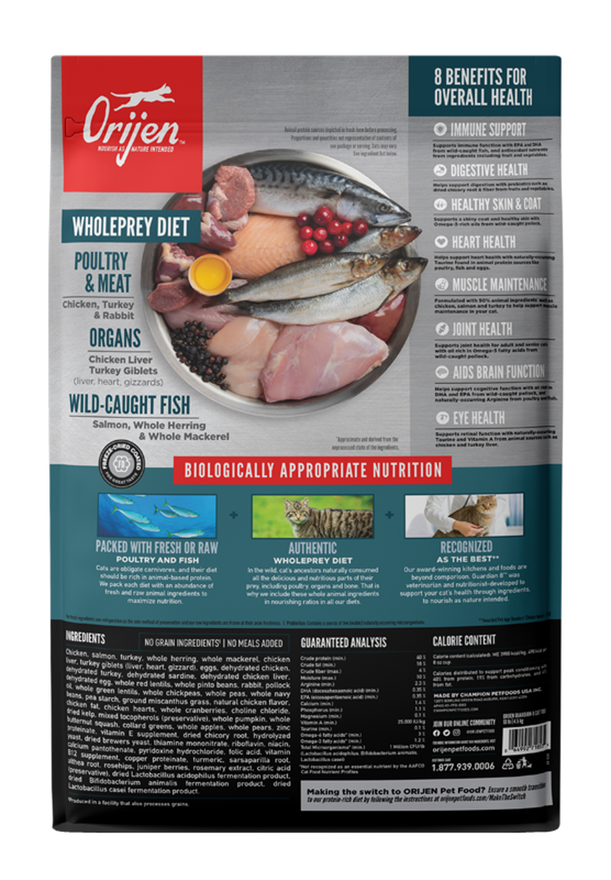 Orijen clearance cat food