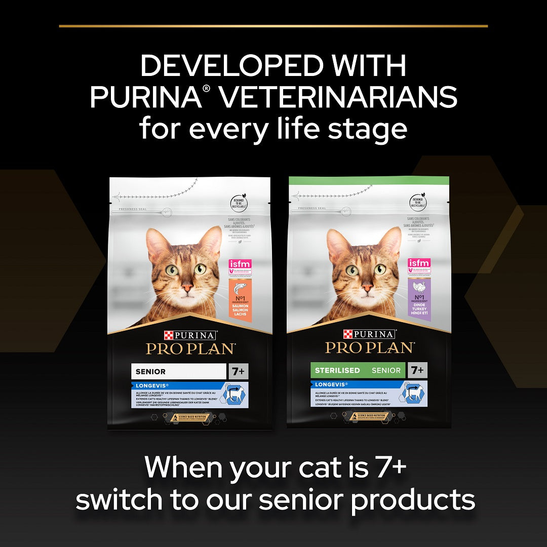 PURINA® Pro Plan® Adult 7+ LONGEVIS Salmon Dry Cat Food