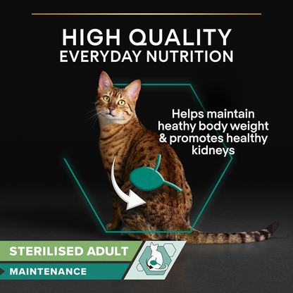 PURINA® Pro Plan® Sterilised Maintenance with Chicken in Gravy Wet Cat Food