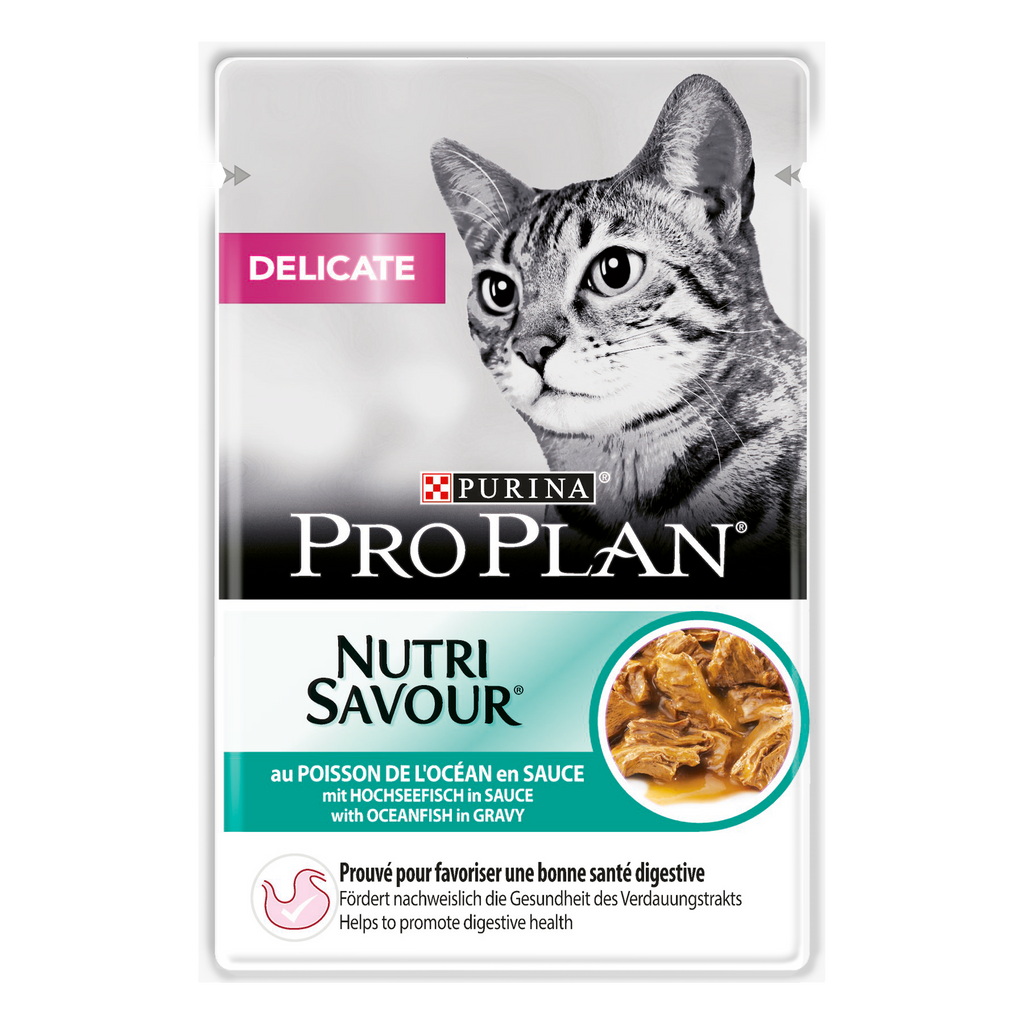 PURINA® Pro Plan® Delicate NUTRISAVOUR in Gravy Wet Cat Food