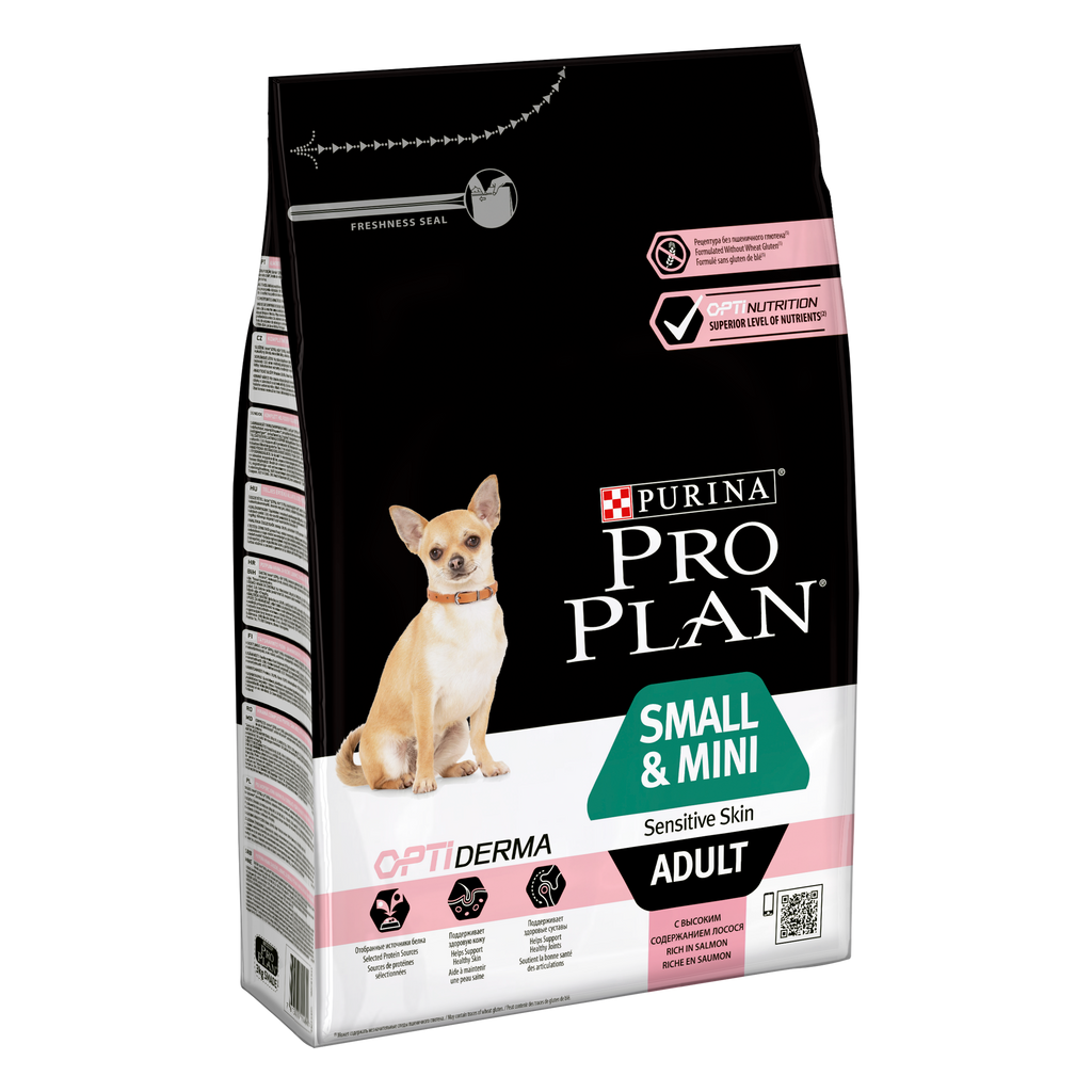 PURINA® Pro Plan® Dog Small & Mini Adult Sensitive Skin with OPTIDERMA® Rich in Salmon