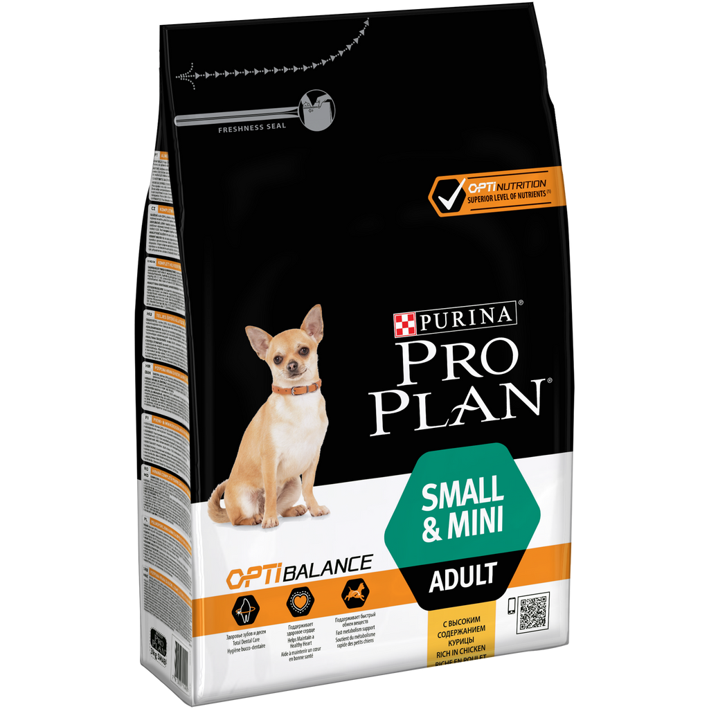 PURINA® Pro Plan® Dog Small and Mini Adult with OPTIBALANCE™ Rich in Chicken Dry Food