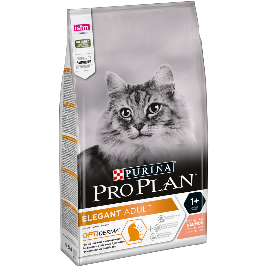 PURINA® Pro Plan® Elegant Adult 1+ year with OPTIDERMA®, Rich in Salmon Dry Cat Food