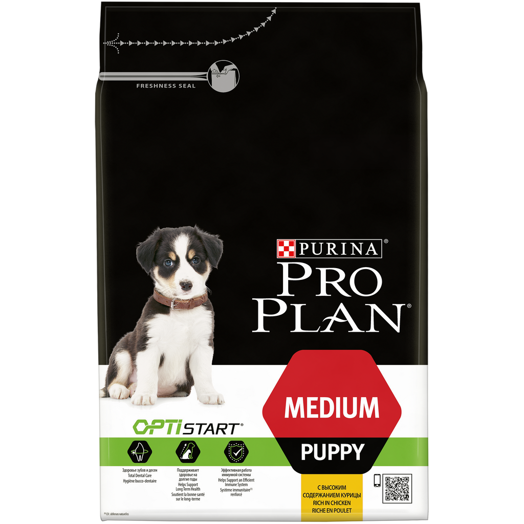 PURINA® Pro Plan® Medium Puppy with OPTISTART® Rich in Chicken Dry Food