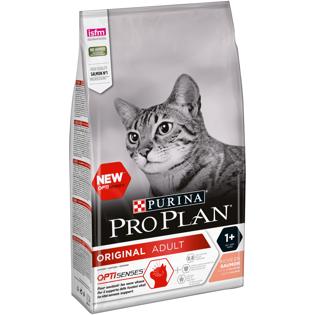 PURINA® Pro Plan® Original Adult 1+ year with OPTISENSES®, Rich in Salmon Dry Cat Food