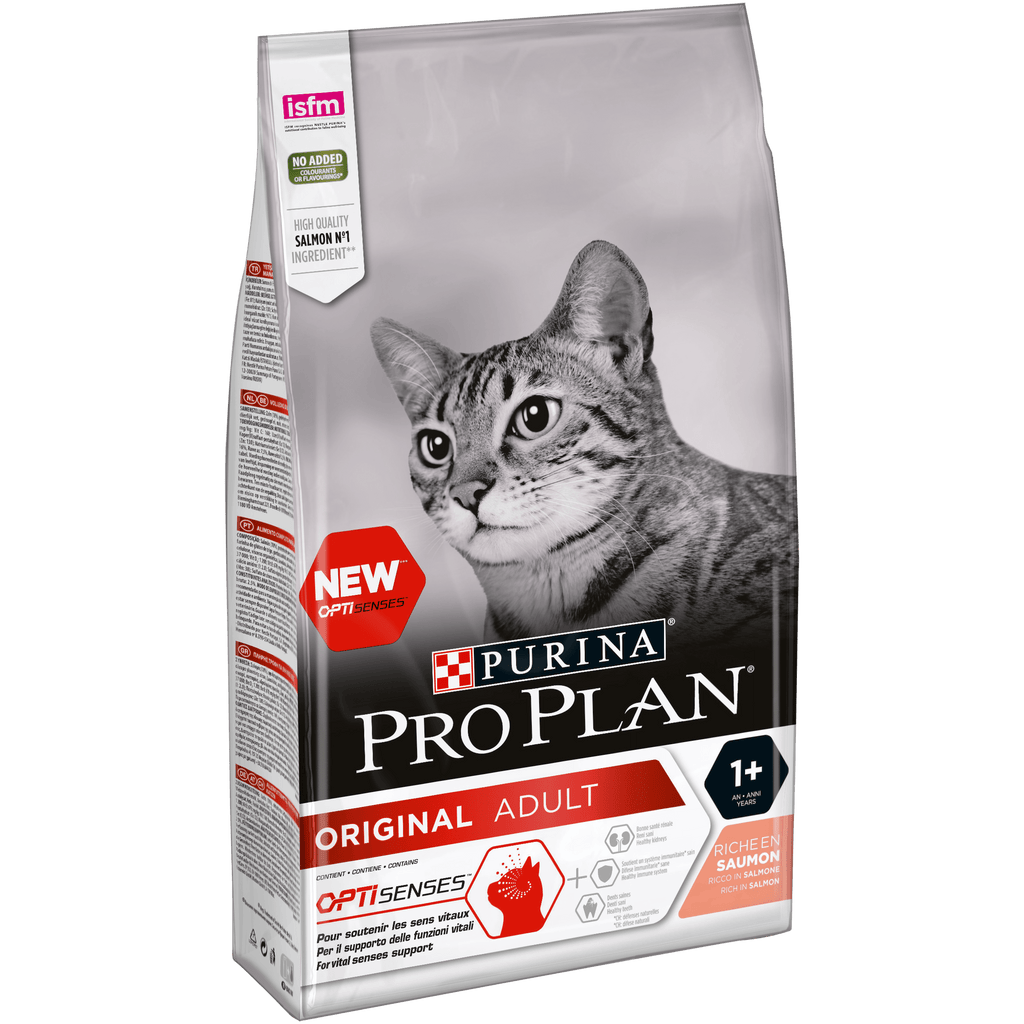 PURINA® Pro Plan® Original Adult 1+ year with OPTISENSES®, Rich in Salmon Dry Cat Food