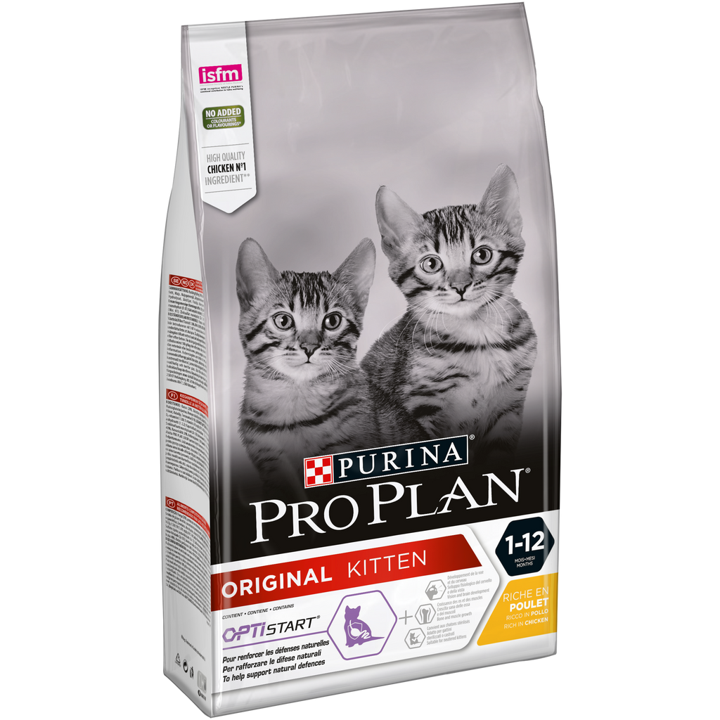 PURINA® Pro Plan® Original Kitten 1-12 months with OPTISTART®, Rich in Chicken Dry Cat Food