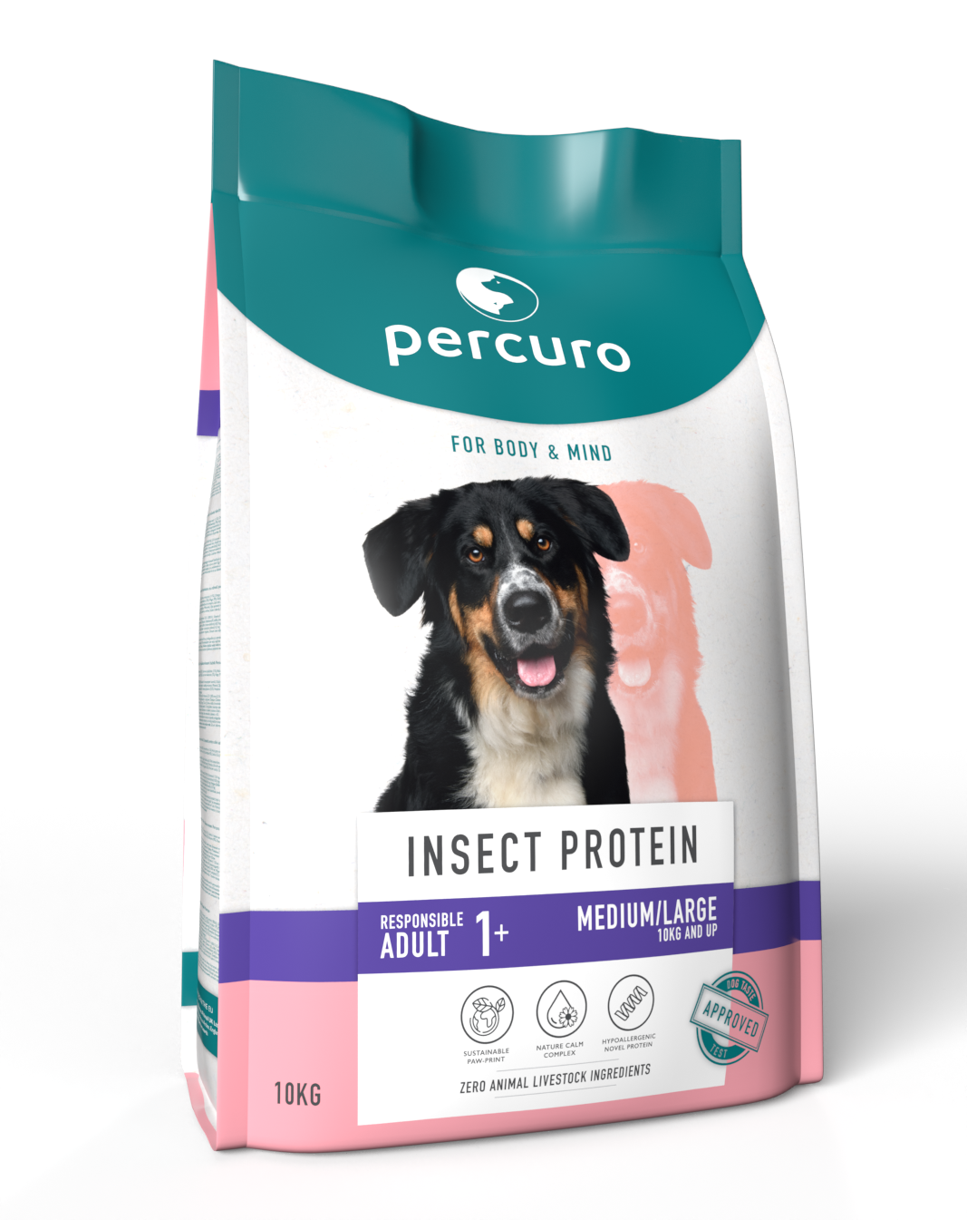 Percuro Adult Medium/Large Breed Dry Dog Food