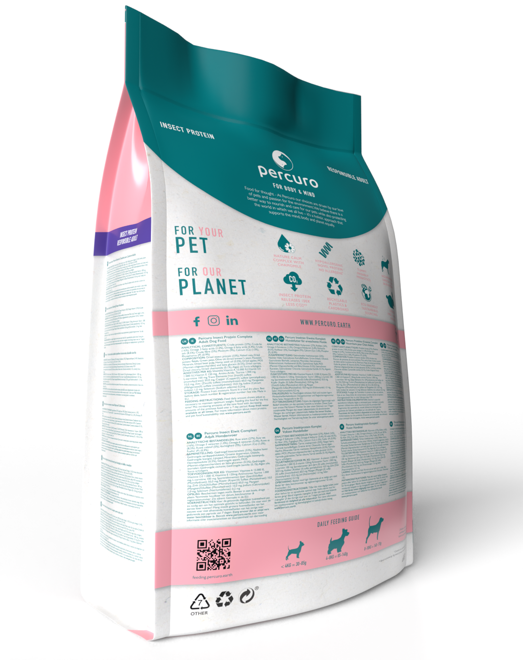 Percuro Adult Small Breed Dry Dog Food