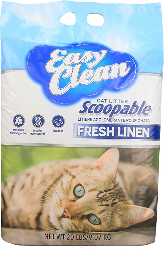 Pestell Easy Clean Clumping Cat Litter Fresh Linen